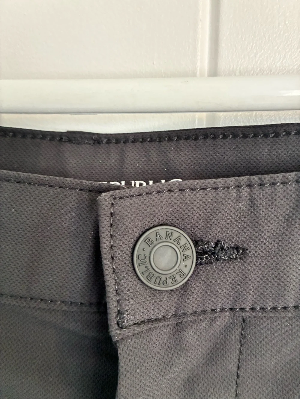 Banana Republic Men's Black Chinos